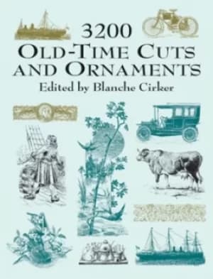 3200 old-time cuts and ornaments by Blance Cirker
