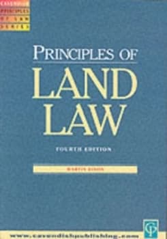 Principles of Land Law by Dixon Book