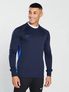 Nike Academy Therma Crew Navy Size L Men