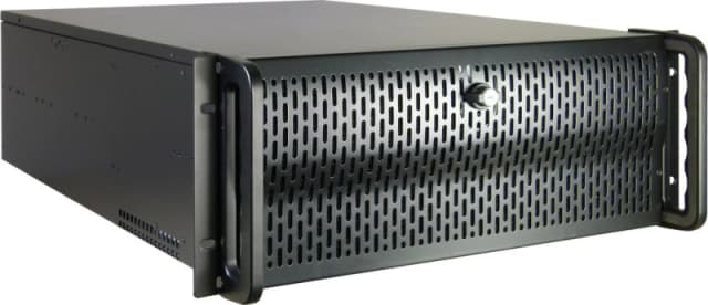Inter-Tech IPC 4U-4129L Rack Metallic. Silver