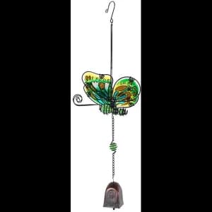 Green Butterfly Windchime