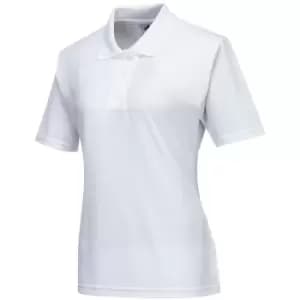 Portwest Ladies Naples Polo Shirt White L