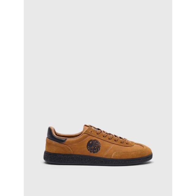 Pretty Green Mens PG Ramblas Low-Top Trainers Tobacco male 7 (41)