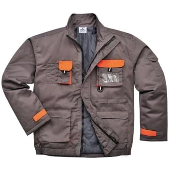 Portwest - TX18GRRM - sz M Texo Contrast Jacket - Lined - Grey