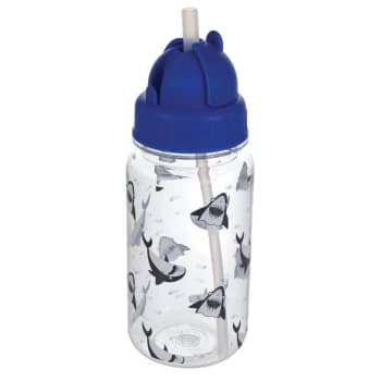Regatta 0.35 Litre Tritan Straw Bottle - Shark