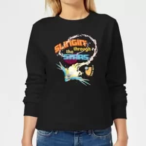 Marvel Guardians Of The Galaxy Milano Stars Womens Sweatshirt - Black - L - Black