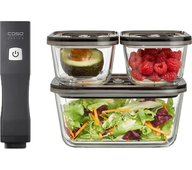 CASO Vacu OneTouch Eco-Set Vacuum Sealer - Black 4038437011692