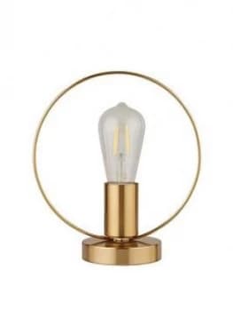 Cruz Hoop Table Lamp With Bulb