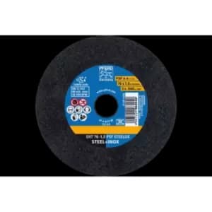 Pferd Small Cut-off Wheel EHT 76X1.0X10 mm Flat Universal Line Psf Steelox for S