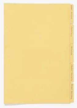 Guildhall Folder Manilla Foolscap 170gsm Yellow (Pack 100)