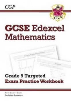 New Gcse Maths Edexcel Grade 9 Targeted Exam Practice Workbook includes Answers Hardback