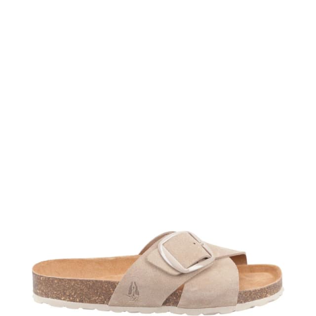 Hush Puppies 'Becky' Sandal Summer Taupe female