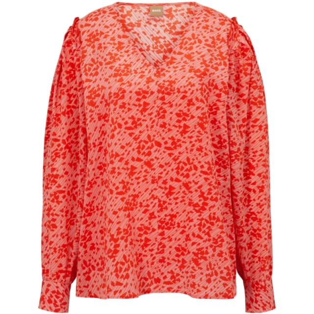 Boss Womens Baluta Long Sleeve Blouse Miscellaneous female 4 (XXS)