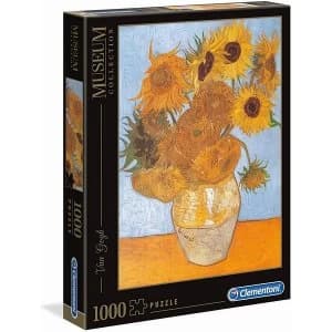 Clementoni Great Museum Van Gogh: Sun Flowers 1000 Piece Jigsaw Puzzle