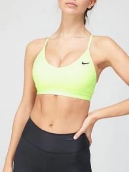 Nike Light Support Indy Sports Bra - Volt