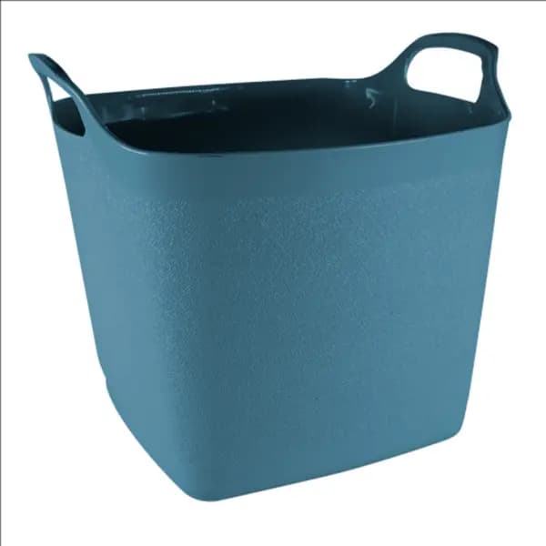 Town & Country 15L Square Flexi-Tub Denim Blue
