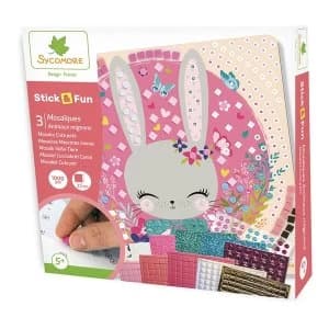Sycomore Stick & Fun Childrens Mosaics Cute Pets