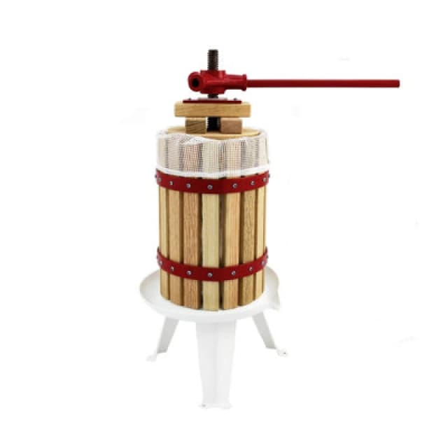 (6 Litre Fruit Press) KuKoo Manual Apple Fruit Press & Crusher