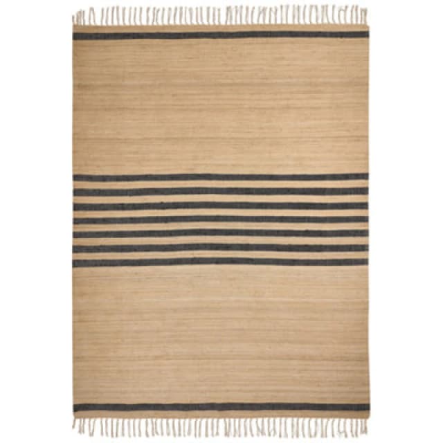 Beliani Rug Ericek Beige 160 X 230 Cm Jute