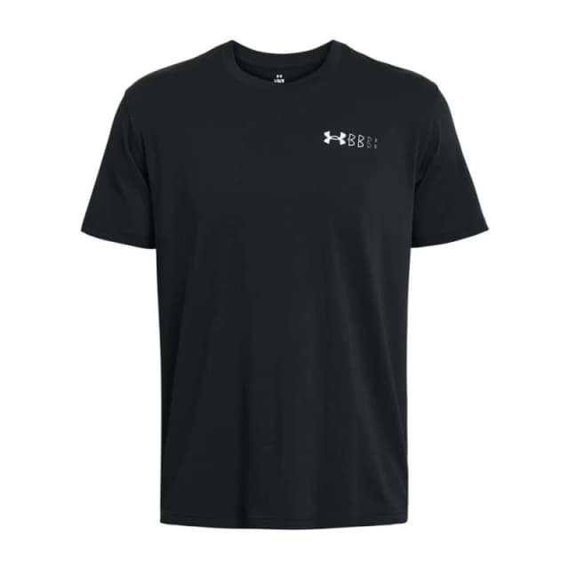Under Armour Hw Lc Logo Repeat T-Shirt - Black XS