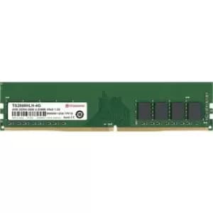 Transcend TS2666HLH-4G PC RAM card DDR4 4GB 1 x 4GB Non-ECC 2666 MHz 288-pin DIMM CL19 TS2666HLH-4G
