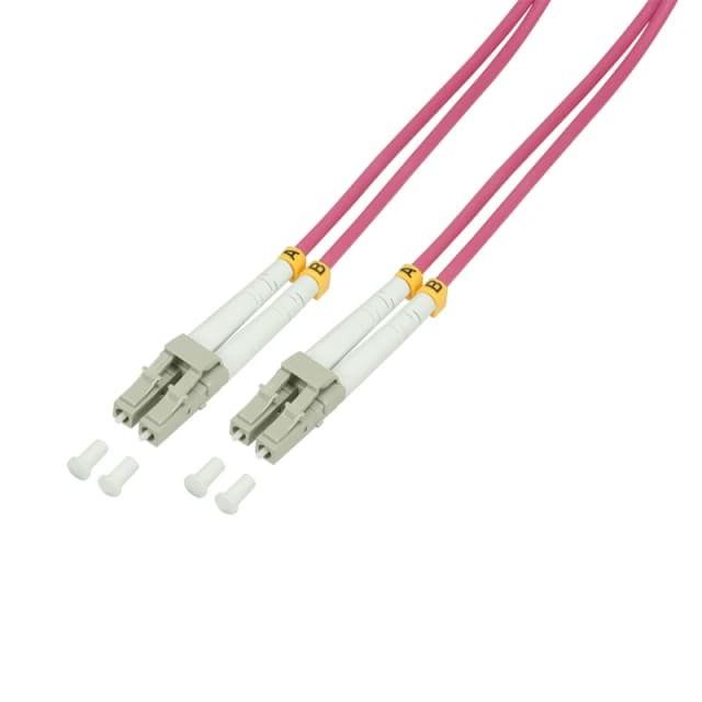 LogiLink 5m. LC - LC InfiniBand/fibre optic cable Violet