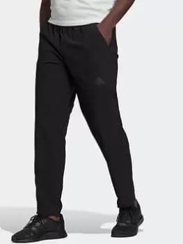 adidas Essentials Hero To Halo Woven Tracksuit Bottoms, Black Size M Men