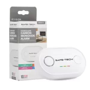 Safe Tech CO Alarm 10 Yr Battery Life CO Dectecor