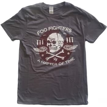 Foo Fighters - Matter of Time Unisex Large T-Shirt - Grey