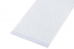 Wickes Metal Sheet Perforated Round Hole 1.5mm Anodised Aluminium 250 x 500mm