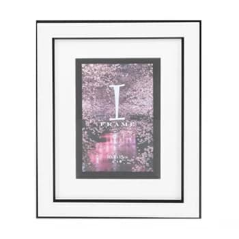 4" x 6" - iFrame Plastic Black & White Photo Frame