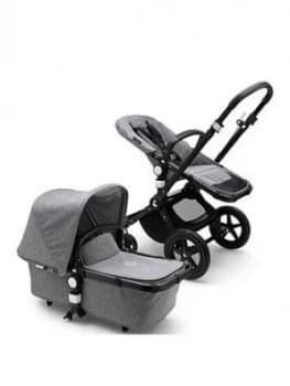 Bugaboo Cameleon3Plus Complete Black/Grey Melange-Grey Melan