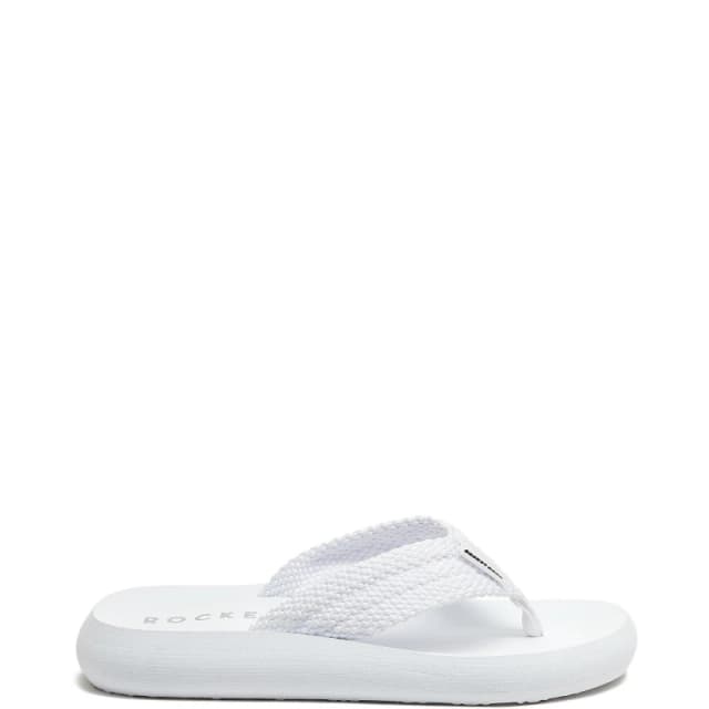 Rocket Dog Womens Sunset Webbing Flip Flops UK Size 4 (EU 37) White RKD298-WHITE-4