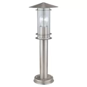 Eglo Lisio Stainless Steel Floor Light - Stainless Steel