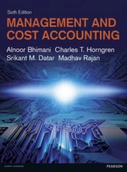 Management and Cost Accounting. by Alnoor Bhimani Paperback