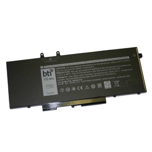 BTI BTI Replacement 4 cell battery for Dell Precision 3540 Latitude 5300 5300 2-in-1 5400 5310 5310 2-in-1 5410 5500 7300 7310 7400 7400 2-in-1 7410 9