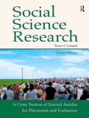 social science research a cross section of journal articles for discussion