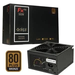 Cronus FX PRO 500W 140mm Silent Fan 80 PLUS Bronze PSU UK Plug