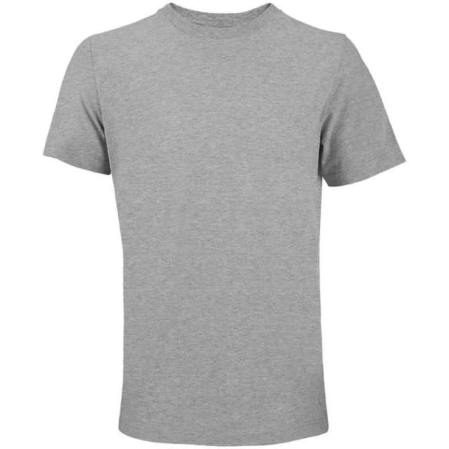 SOL'S Mens Marl T-Shirt in Light Grey Size: XS Light Grey Male XS