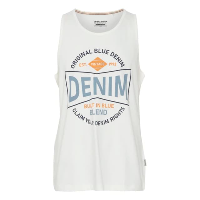 Blend Tank top Blend Blanc Male S