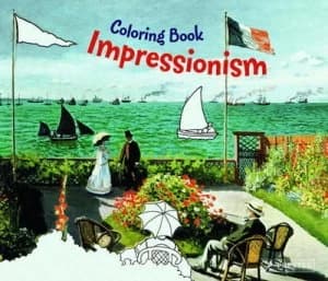 Coloring Book Impressionism by Doris Kutschbach Book