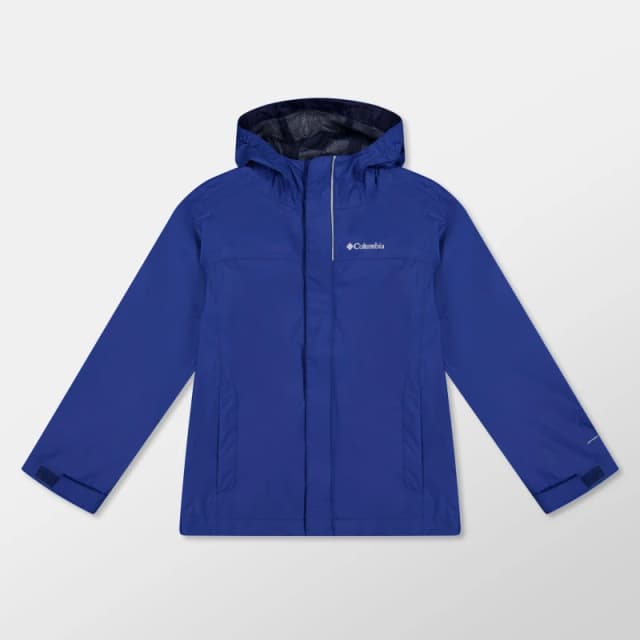 Columbia Kids Watertight II Waterproof Seam Sealed Reflective Jacket Mountain Blue male 9-10 (M)