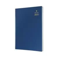 Collins 35 A5 Week to View 2023 Desk Diary - Blue
