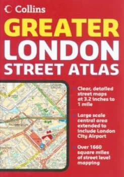Collins Greater London Street Atlas Paperback