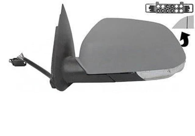 RIDEX 50O0293 Wing mirror Left, Complete Mirror Outside Mirror (50)