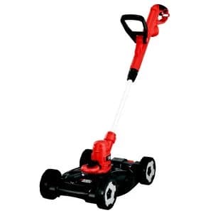 Black & Decker 3-in-1 500W Strimmer, Trimmer and Mower