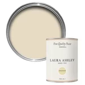 Laura Ashley Creamware Eggshell Emulsion Paint, 750Ml