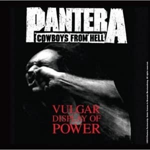 Pantera - Vulgar Single Cork Coaster