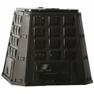 Compost Bin Black 400 l 6071480 Nature Black