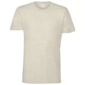 Bella + Canvas Adults Unisex Heather CVC T-Shirt (L) (Natural Heather)